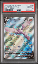 Aerodactyl V 180/196 Lost Origin PSA 10 83600922