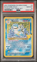 Blastoise 2/102 Pokemon Celebrations PSA 10 99661957