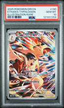 Ethan's Typhlosion 190 Destined Rivals Illustration Rare PSA 10 121001358