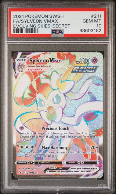 Sylveon VMAX 211/203 Evolving Skies PSA 10 98603182