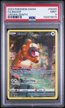 Bidoof GG29/GG70 Crown Zenith PSA 9 102979879