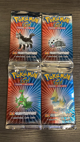 EX Ruby & Sapphire - Booster Pack Art Set