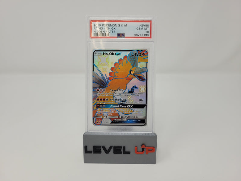 Ho-Oh GX SV50/SV94 Hidden Fates PSA 10 48212194