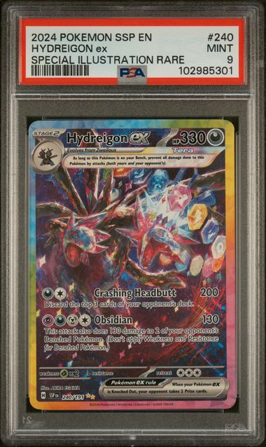 Hydreigon ex 240/191 Surging Sparks PSA 9 102985301