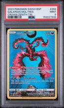 Galarian Moltres SWSH284 Crown Zenith ETB Promo PSA 9 159027939