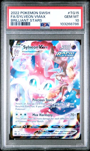 Sylveon VMAX TG15/TG30 Brilliant Stars PSA 10 103268786
