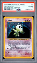 Celebi - Double Holo Error 3/64 Neo Revelation PSA 4 164015352