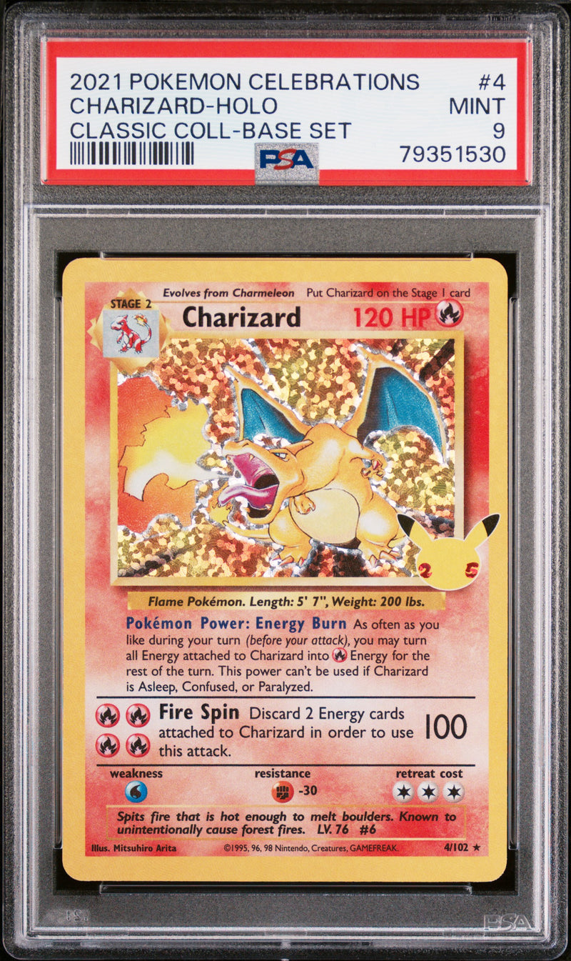 Charizard 004/102 Classic Collection PSA 9 79351530