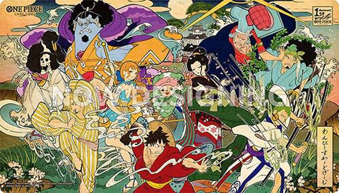 One Piece Playmat 1st Anniversary Set