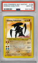 Shining Kabutops 108/105 Neo Destiny PSA 10 59215467