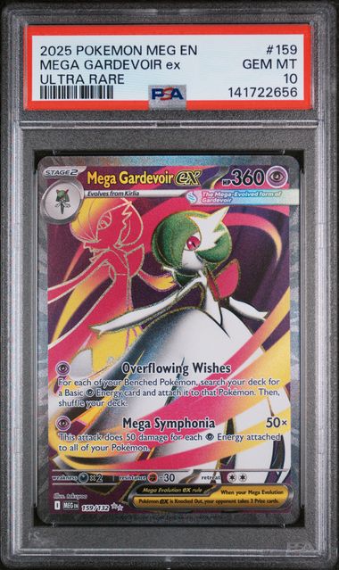 Mega Gardevoir ex 159/132 Mega Evolution PSA 10 141722656