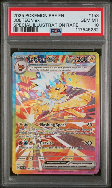 Jolteon ex 153/131 Prismatic Evolutions PSA 10 117545282