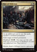 Rite of Oblivion (Surge Foil) [Star Trek Commander]