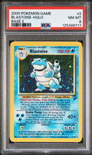 Blastoise - Holo 2/130 Base Set 2 PSA 8 125346717