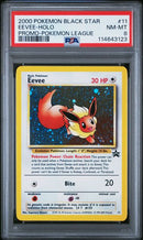 Eevee (11) Pokemon League Promo PSA 8 114643123