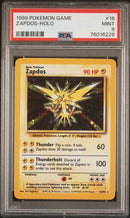 Zapdos - Holo 16/102 Base Set PSA 9 76016226