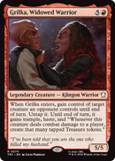 Grilka, Widowed Warrior (Surge Foil) [Star Trek Commander]