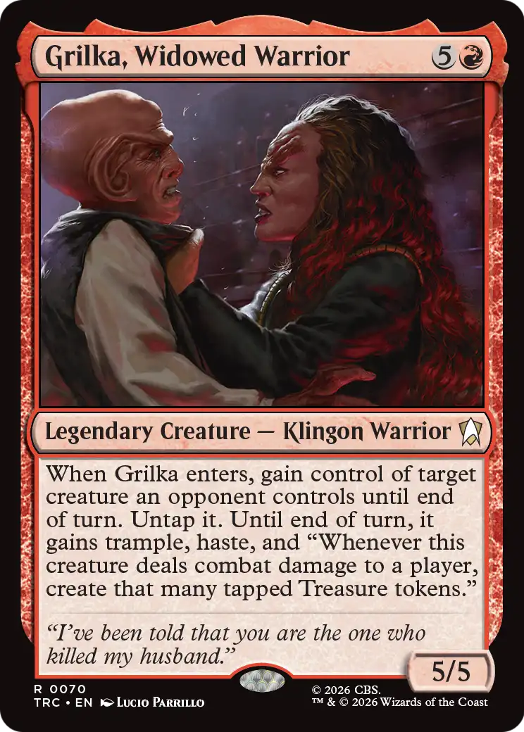 Grilka, Widowed Warrior [Star Trek Commander]