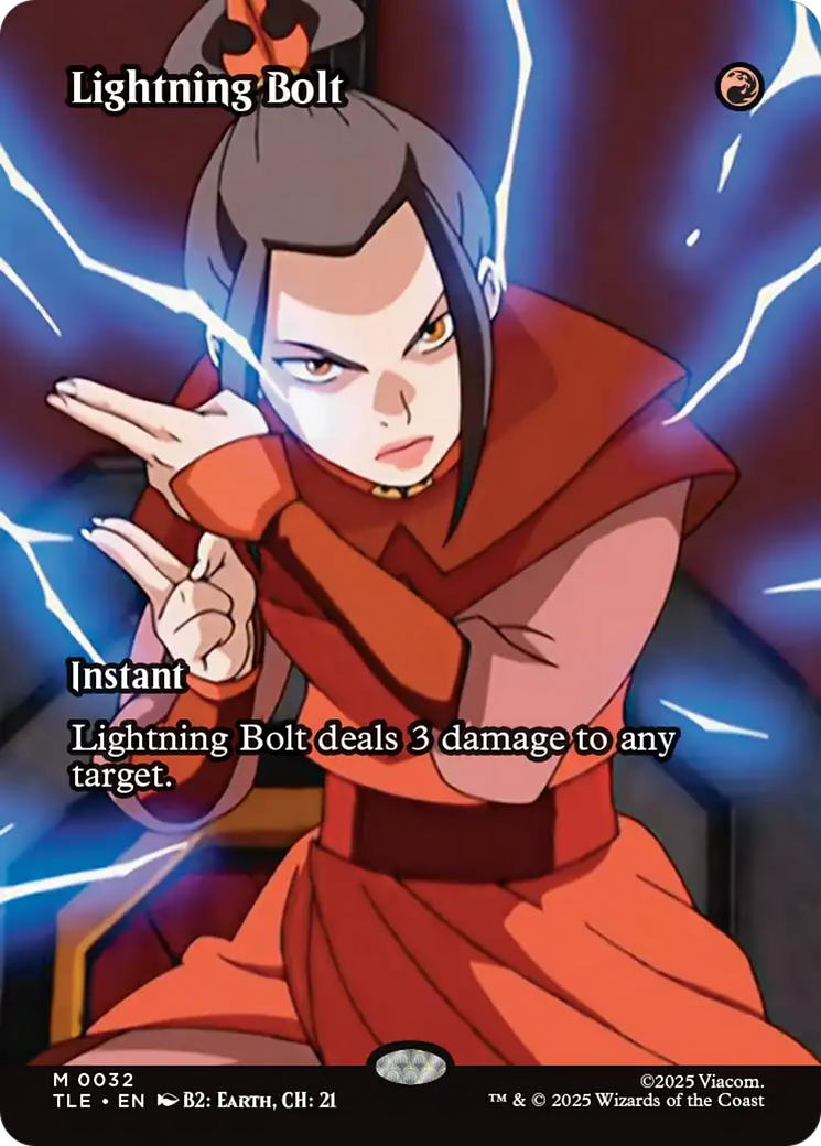 Lightning Bolt (Borderless) [Avatar: The Last Airbender: Eternal-Legal]