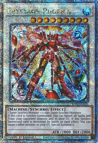 Crystron Phoenix [RA04-EN058] Quarter Century Secret Rare
