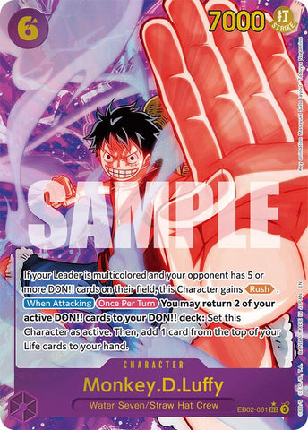 Monkey.D.Luffy (061) (Alternate Art) [Extra Booster: Anime 25th Collection]