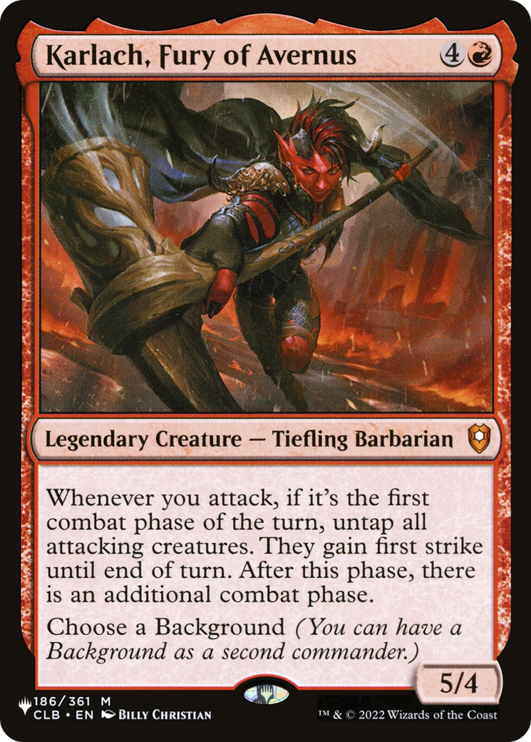 Karlach, Fury of Avernus [The List]