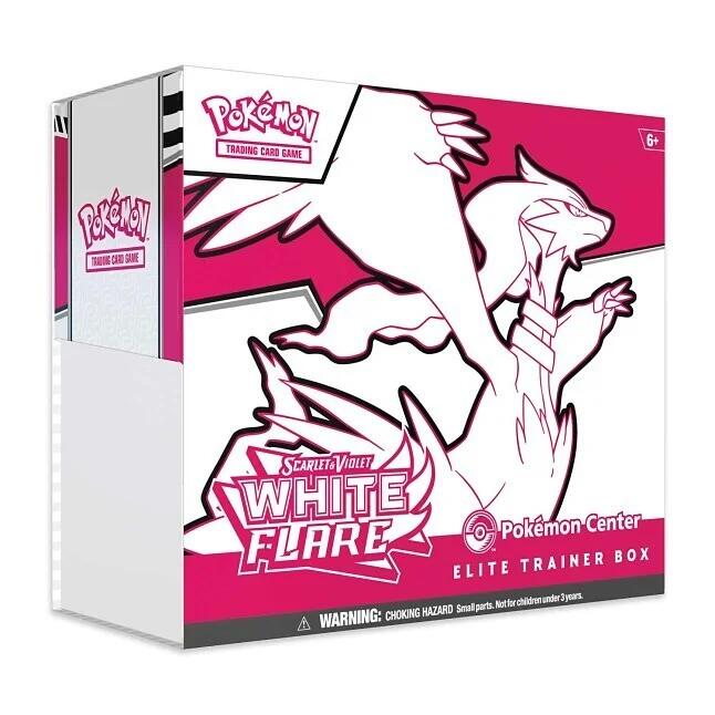 Scarlet & Violet: White Flare - Pokemon Center Elite Trainer Box (Pokemon Center Exclusive)