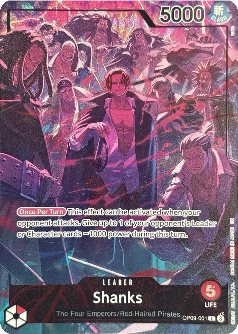 Shanks (English Version 2nd Anniversary Set) [One Piece Promotion Card