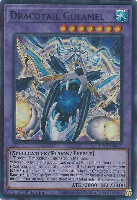 Dracotail Gulamel (Super Rare) [JUSH-EN007] Super Rare