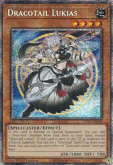 Dracotail Lukias (Starlight Rare) [JUSH-EN001] Starlight Rare