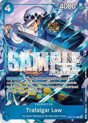 Trafalgar Law (Offline Regional Finalist Card Set 2025 Vol.2) [One Piece Promotion Cards]