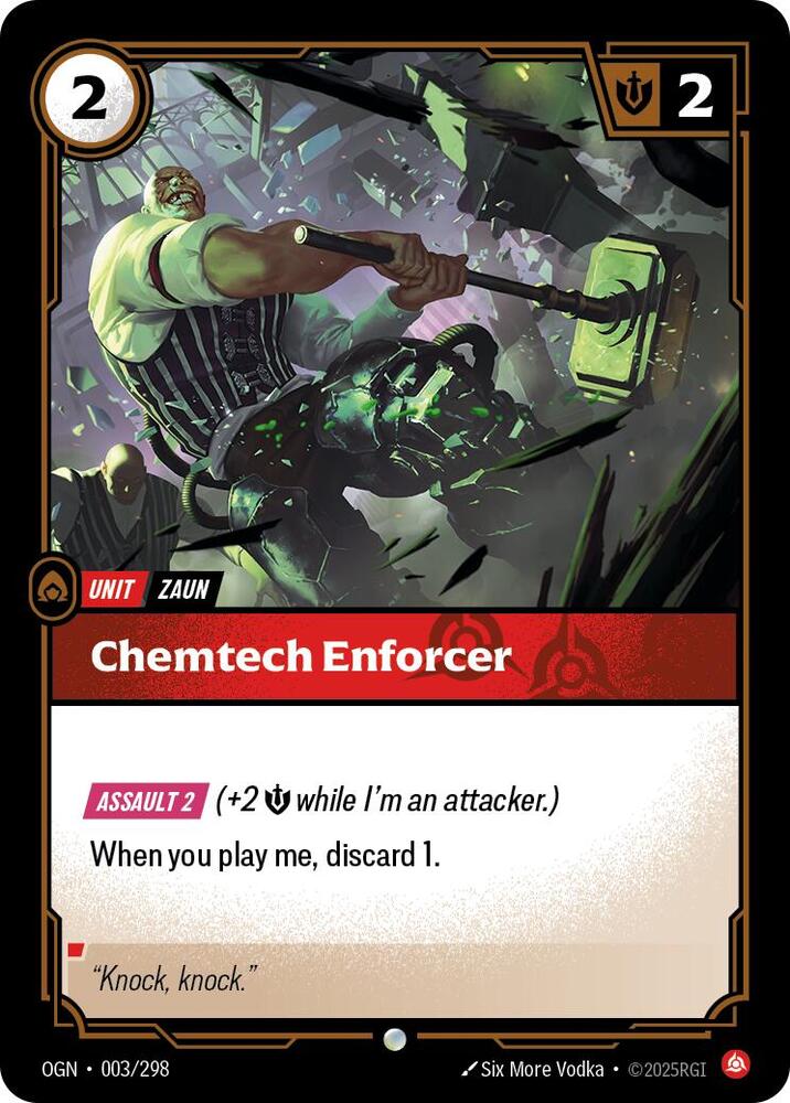Chemtech Enforcer 003/298 RFTB1