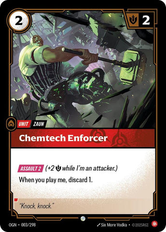Chemtech Enforcer 003/298 RFTB1