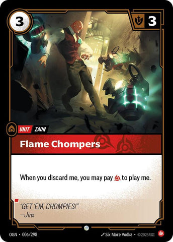 Flame Chompers 006/298 RFTB1