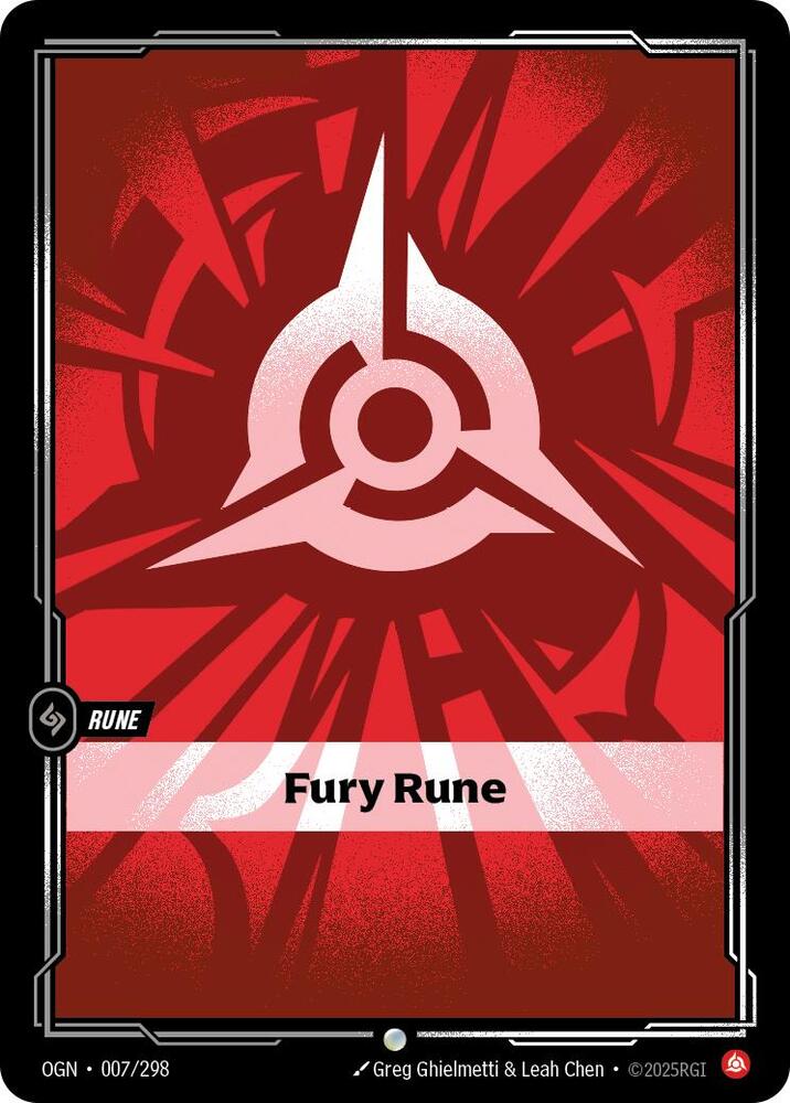 Fury Rune 007/298 RFTB1