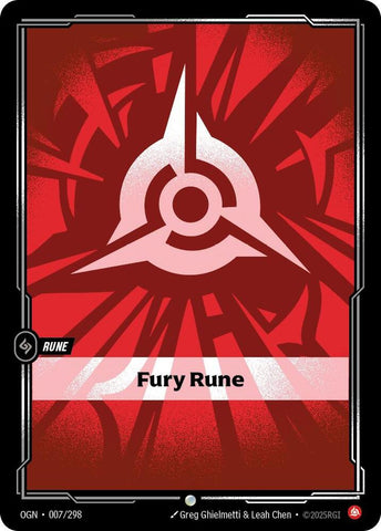 Fury Rune 007/298 RFTB1