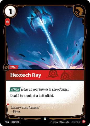Hextech Ray 009/298 RFTB1