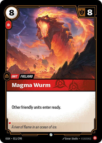 Magma Wurm 011/298 RFTB1