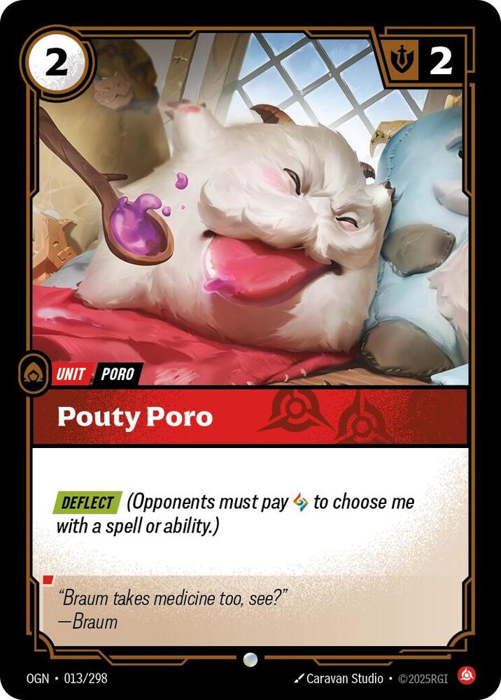 Pouty Poro 013/298 RFTB1