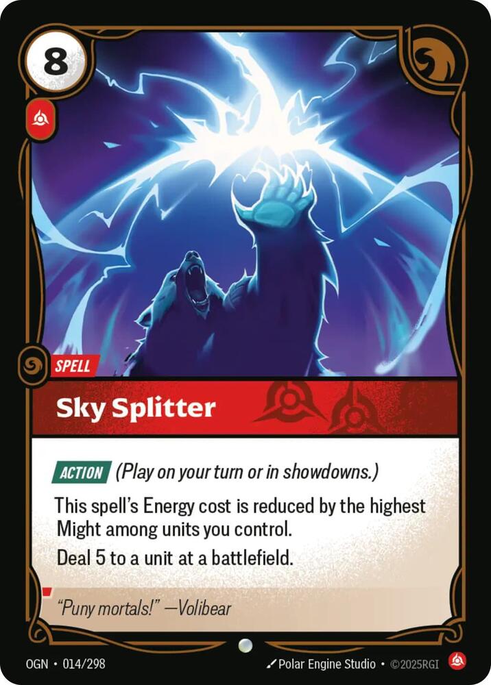 Sky Splitter 014/298 RFTB1