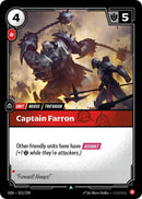 Captain Farron 015/298 RFTB1