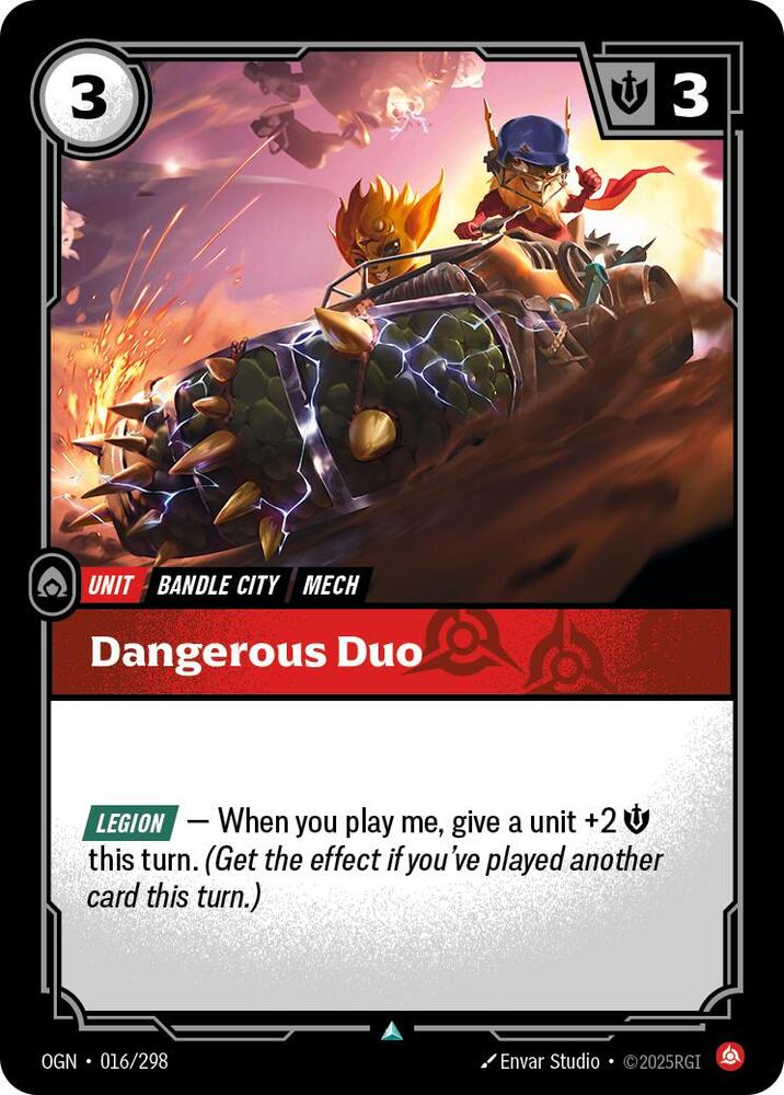 Dangerous Duo 016/298 RFTB1