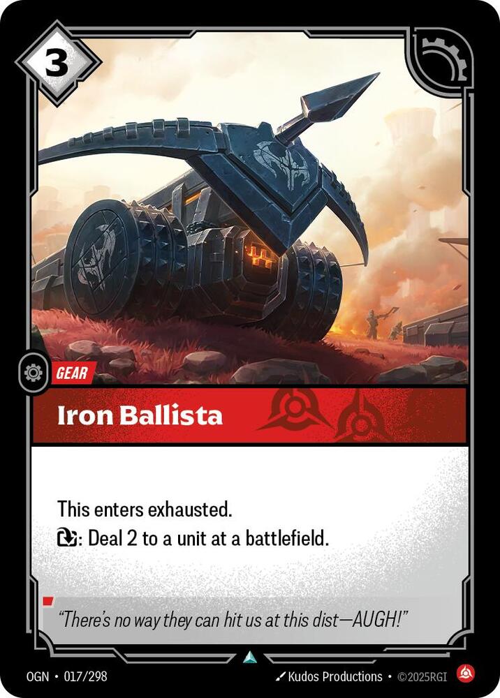 Iron Ballista 017/298 RFTB1