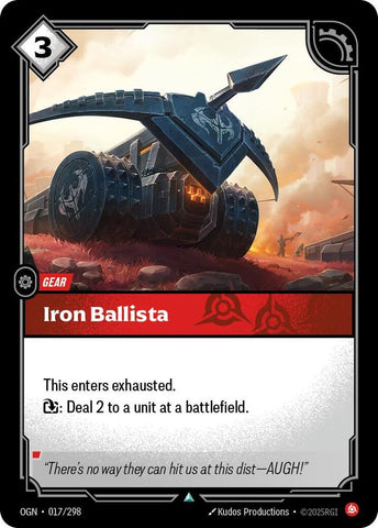 Iron Ballista 017/298 RFTB1