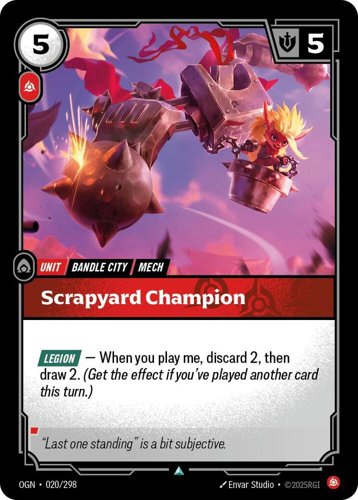 Scrapyard Champion 020/298 RFTB1