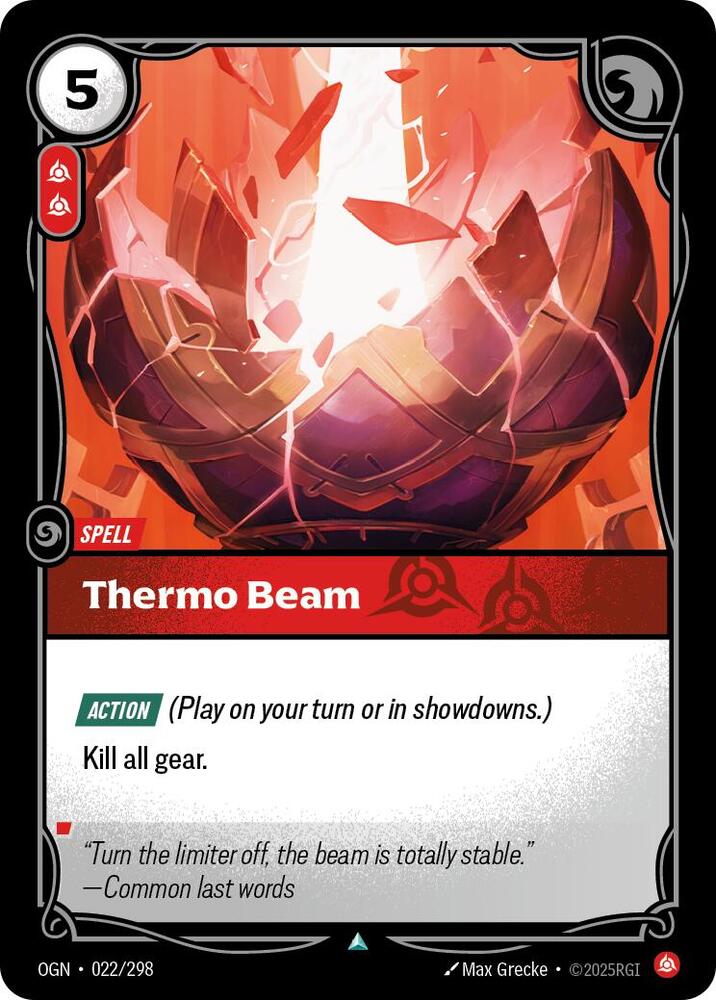 Thermo Beam 022/298 RFTB1