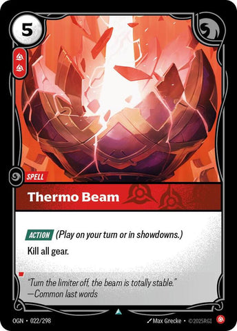 Thermo Beam 022/298 RFTB1