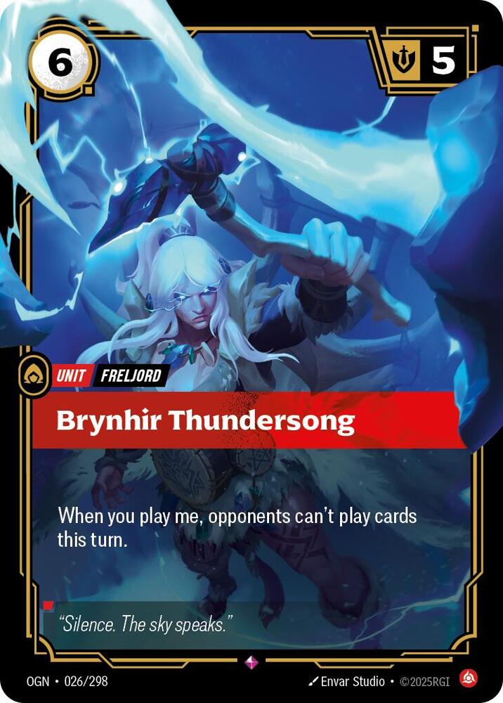 Brynhir Thundersong 026/298 RFTB1