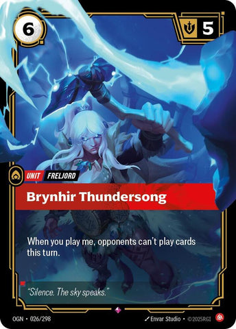 Brynhir Thundersong 026/298 RFTB1