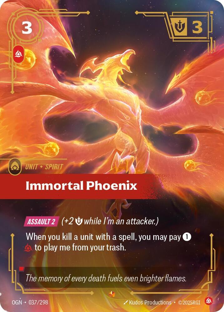 Immortal Phoenix 037/298 RFTB1